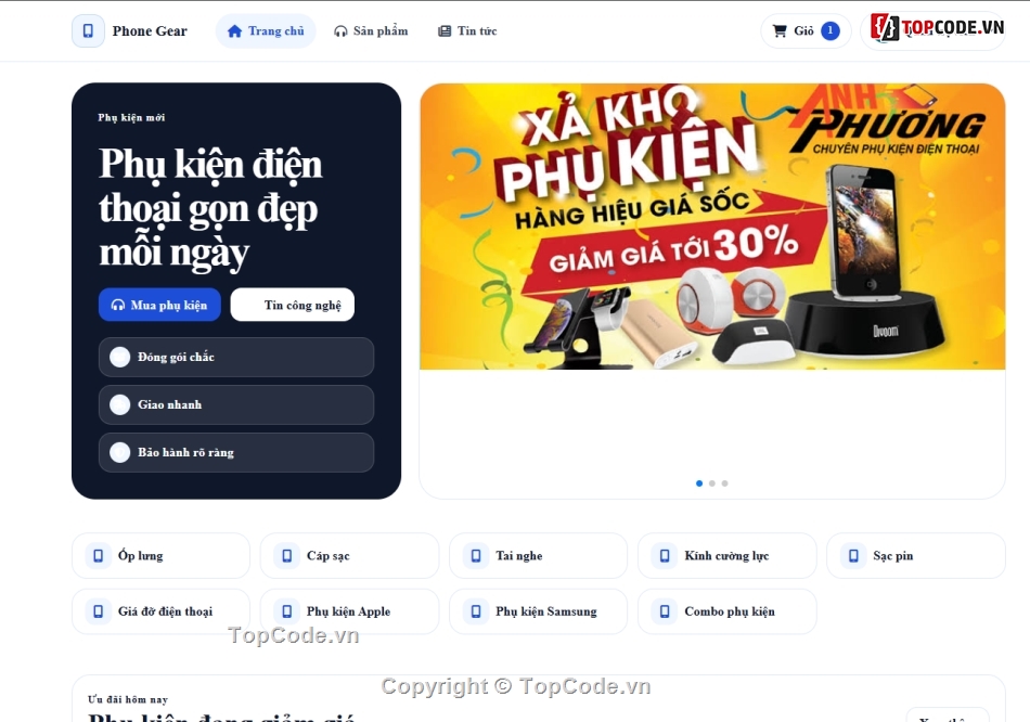phụ kiện,Web phụ kiện điện thoại,Web điện thoại